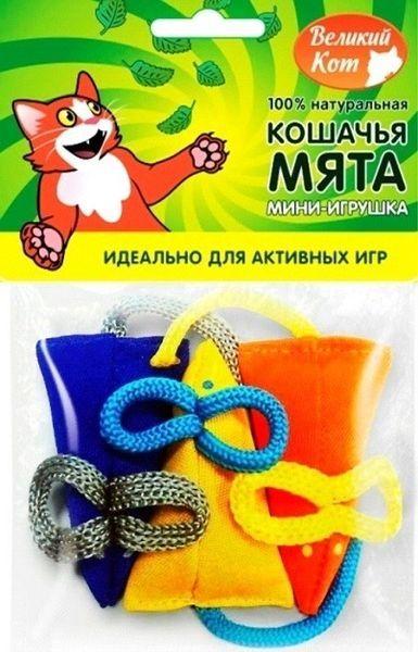 Игрушка для кошек Великий Кот набор мини мышки 3 штуки