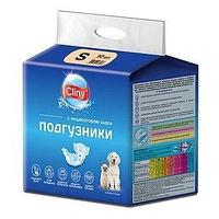 Подгузники для домашних животных Cliny 3 - 6 кг S (упаковка 10 штук)