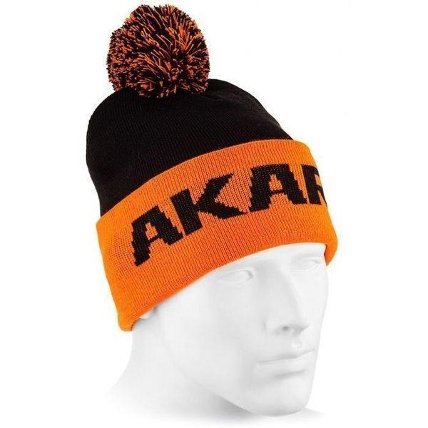 Шапка Akara Sport Winter Pompon Black/Orange CA5BLORP
