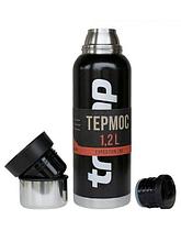 Термос TRAMP серый 1,2 л доп.кружка TRC-028