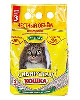 Наполниель Сибирская Кошка Ультра ( комкующийся ) 3 л ( уп 4 шт )
