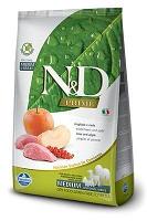 Фармина N&D ( зеленый лист ) для собак кабан, яблоко 2,5 кг медиум и макси