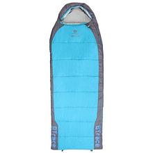 Спальный мешок BTrace Hover правый серый/синий