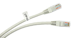 LinkBasic Cat 5E UTP патч корд, 2m, цвет серый