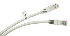 LinkBasic Cat 6 UTP патч корд, 3m, цвет серый