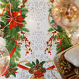 Дорожка на стол "Этель" Рождественский бал 30х70 см, 100% хл, саржа 190 гр/м2, фото 3