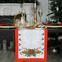 Дорожка на стол "Этель" Рождественский бал 40х147 см, 100% хл, саржа 190 гр/м2