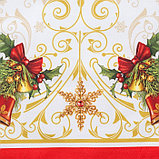 Дорожка на стол новогодняя «Этель: Новогодняя сказка», 30 × 70 см, 100 % хлопок, саржа, 190 г/м², фото 3