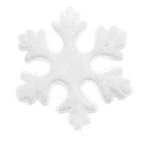 Основа для творчества и декорирования «Снежинка», набор 15 шт., размер 1 шт. 7,2 × 2,8 см