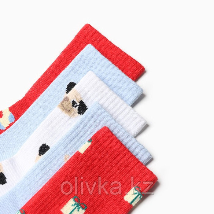 Набор женских носков KAFTAN "Подарочек для тебя" р. 36-39 (23-25 см), 5 пар - фото 4 - id-p112999869