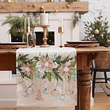 Дорожка на стол новогодняя "Beautiful Сhristmas" 40*147 см, 100% хл, саржа 190гр/м2, фото 5
