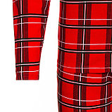 Пижама новогодняя мужская KAFTAN "Клетка", цвет красный, размер 54, фото 8