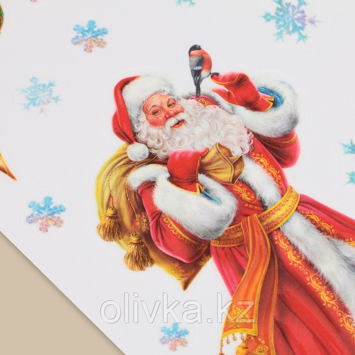 Интерьерная наклейка со светящимся слоем «Волшебного Нового года», 21 × 29.7 см - фото 2 - id-p112990723