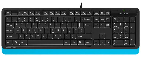 Клавиатура+мышь A4tech F1010-BLUE Fstyler USB - фото 2 - id-p113008527