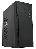 Компьютерный корпус Foxline FL-301, PSU 450W 12cm, w/2xUSB2.0, w/2xUSB3.0, black, mATX