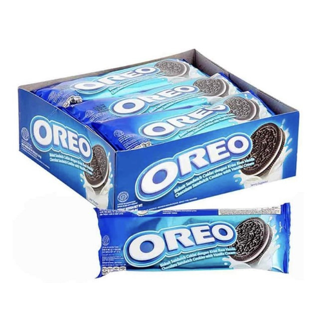 Oreo Орео Печенье 27,6 гр Ваниль Оригинал 3 печеньки (12 шт в упак ...