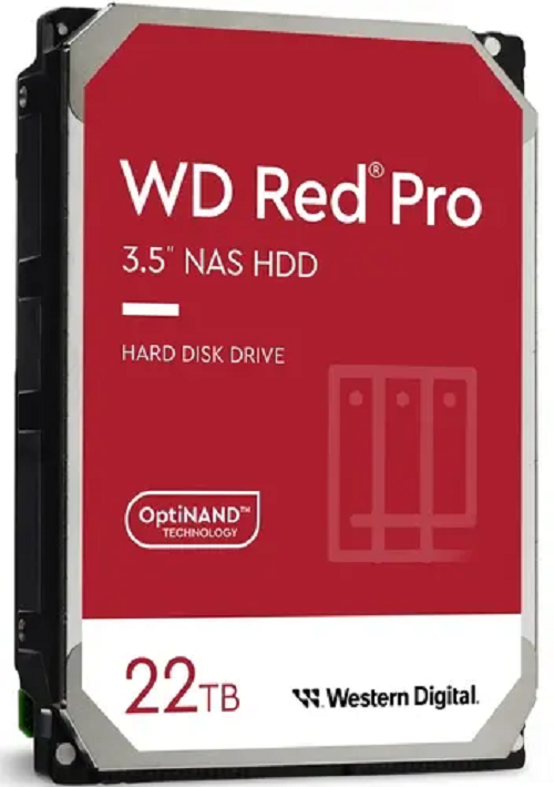22 ТБ Жесткий диск Western Digital Red Pro (WD221KFGX) красный - фото 3 - id-p113009796