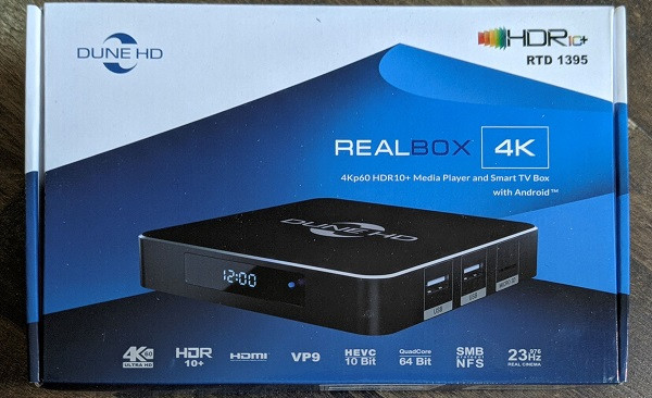 TV-Box DUNE HD RealBox 4K TV-175X - фото 2 - id-p113009960