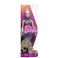 Barbie Игра с модой Кукла Барби блондинка с пышными формами и волнистыми волосами