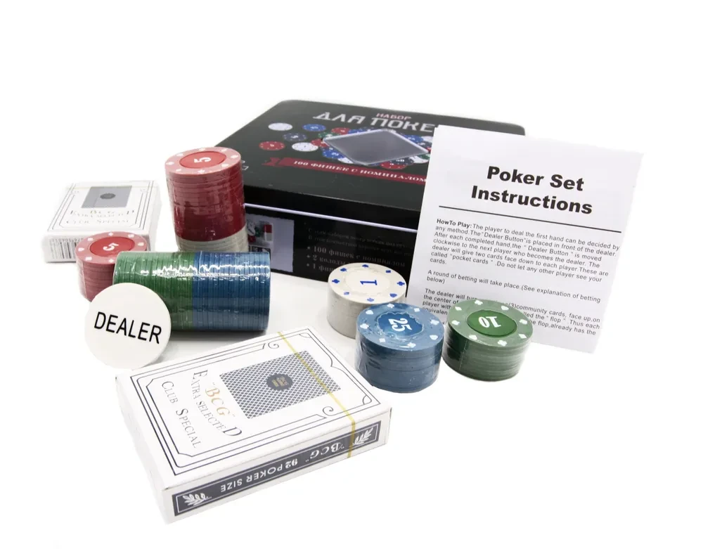 Фабрика Покера: Набор из 100 фишек - фото 2 - id-p113010511
