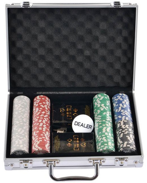 Фабрика Покера: Набор из 200 фишек для покера с номиналом - фото 1 - id-p113010548
