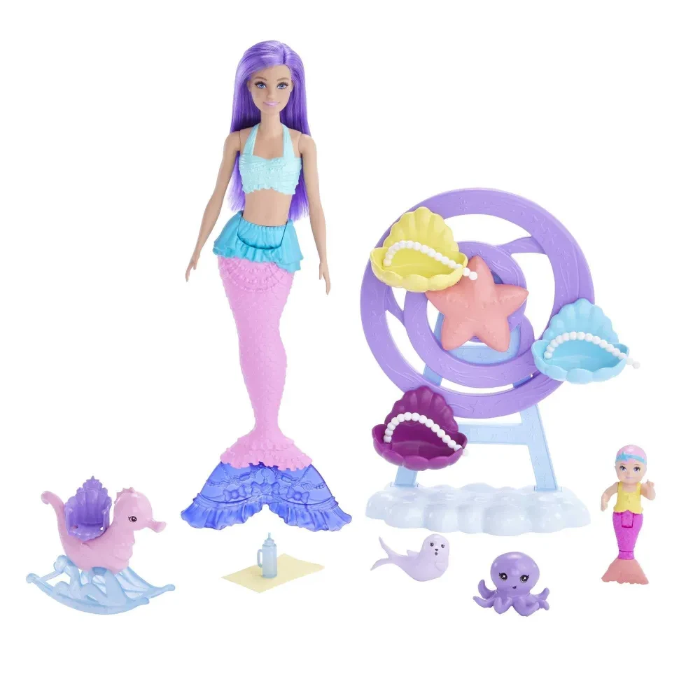Barbie Дримтопия Кукла Барби Русалка и детская игровая площадка - фото 2 - id-p112954272