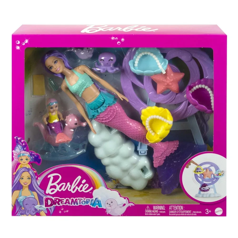 Barbie Дримтопия Кукла Барби Русалка и детская игровая площадка - фото 7 - id-p112954272