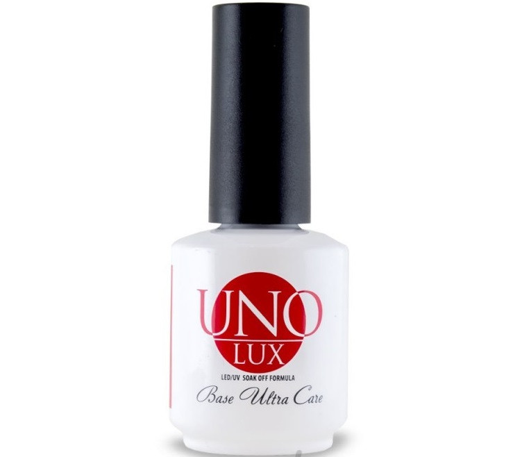 Uno Lux Базовое покрытие для гель-лака Base Ultra Care, 15 мл.* - фото 2 - id-p101611984