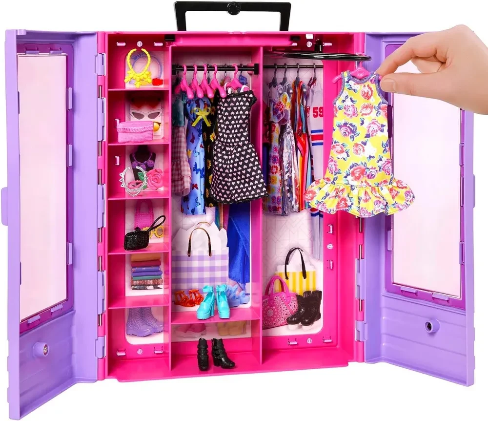 Barbie Игровой набор Гардероб с аксессуарами - фото 4 - id-p112954282