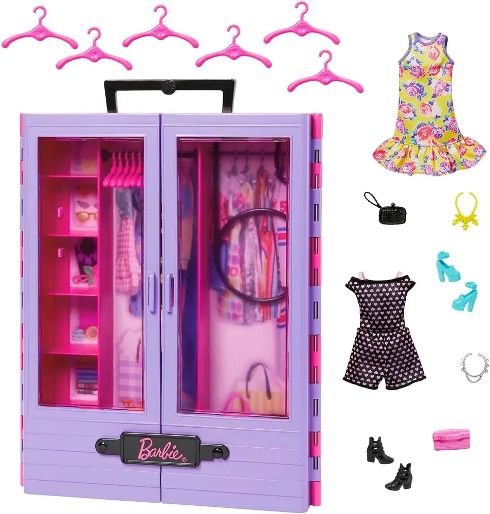 Barbie Игровой набор Гардероб с аксессуарами - фото 5 - id-p112954282