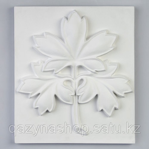 Гипсовая фигура Орнамент: Ветка Клёна, 30 х 35 х 4 см (id 113074168 ...