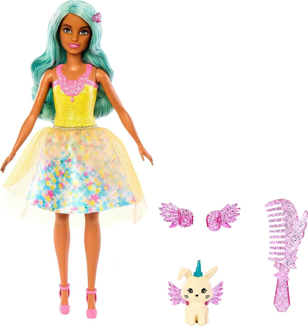 Barbie Дримтопия Кукла Фея Тереза с зелёными волосами HLC36 - фото 2 - id-p112954274
