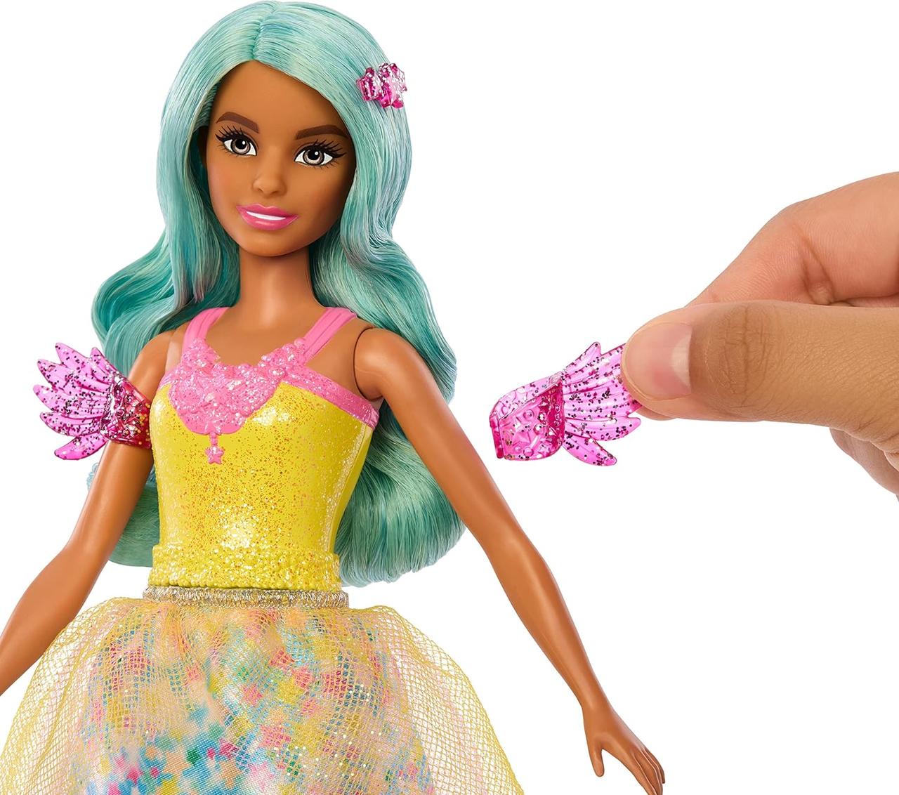 Barbie Дримтопия Кукла Фея Тереза с зелёными волосами HLC36 - фото 5 - id-p112954274