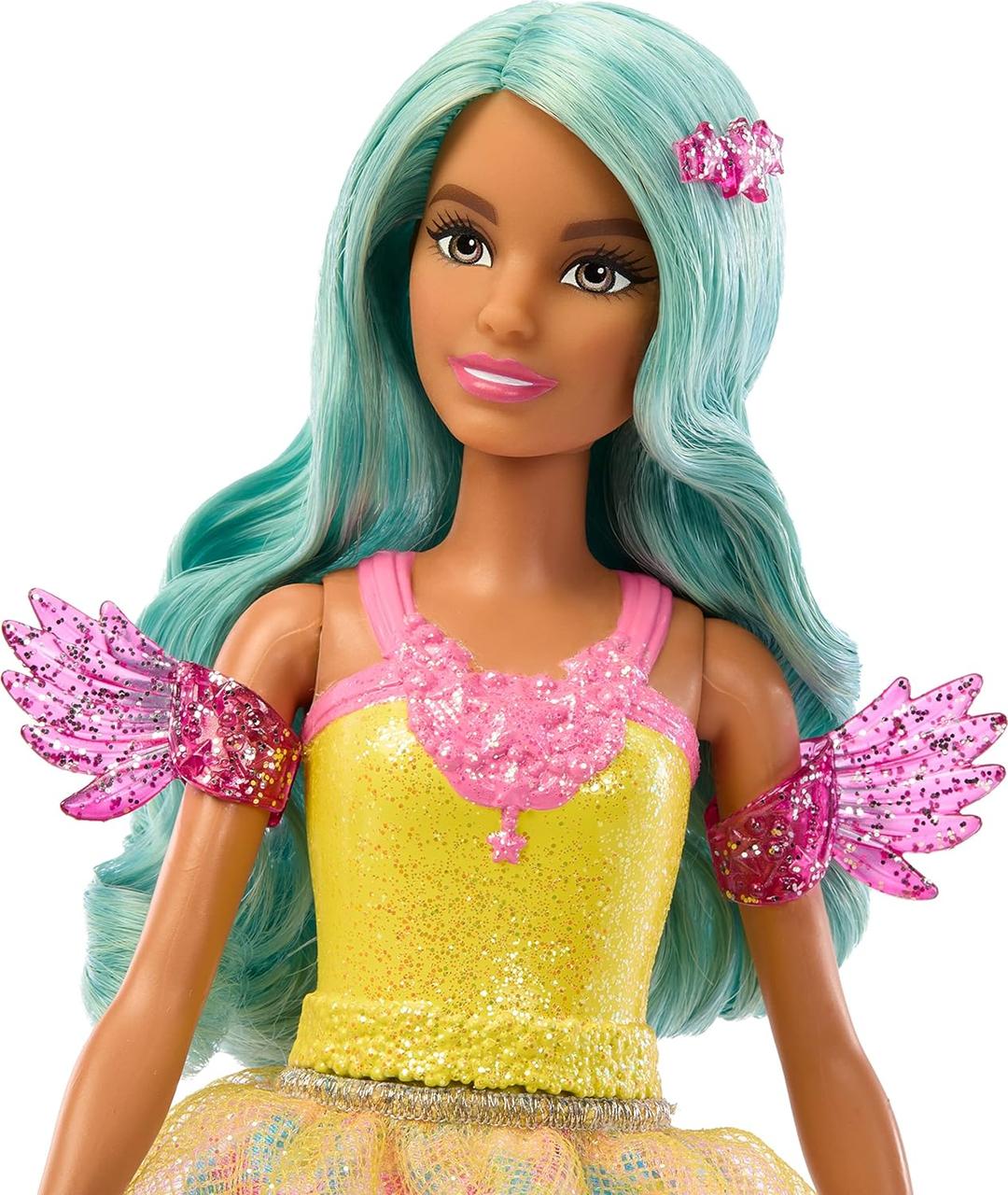 Barbie Дримтопия Кукла Фея Тереза с зелёными волосами HLC36 - фото 6 - id-p112954274
