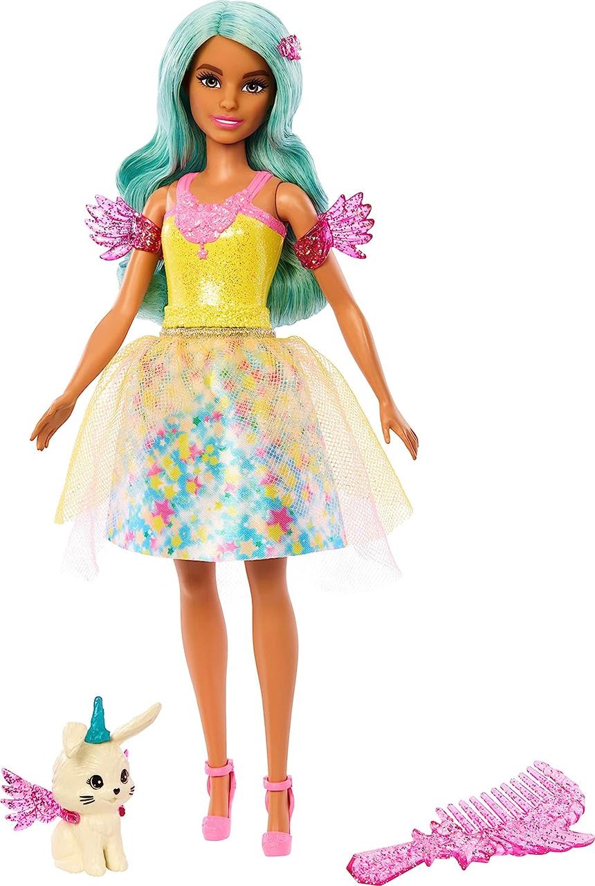 Barbie Дримтопия Кукла Фея Тереза с зелёными волосами HLC36 - фото 1 - id-p112954274