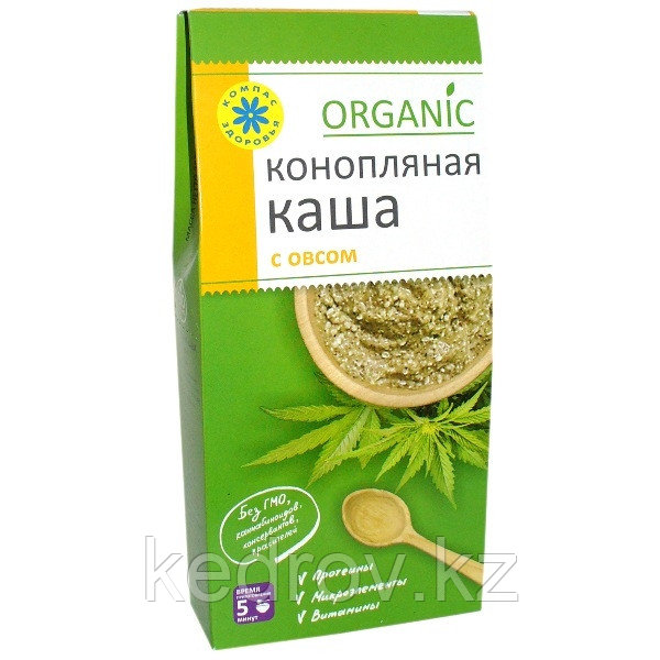 Каша КОНОПЛЯНАЯ С ОВСОМ 250 г (Компас здоровья)