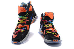 Nike Lebron 13 (XllI) Black and Orange баскетбольные кроссовки , фото 3