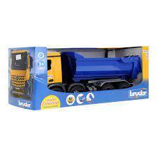 Брудер Самосвал Mercedes (красный с синим)