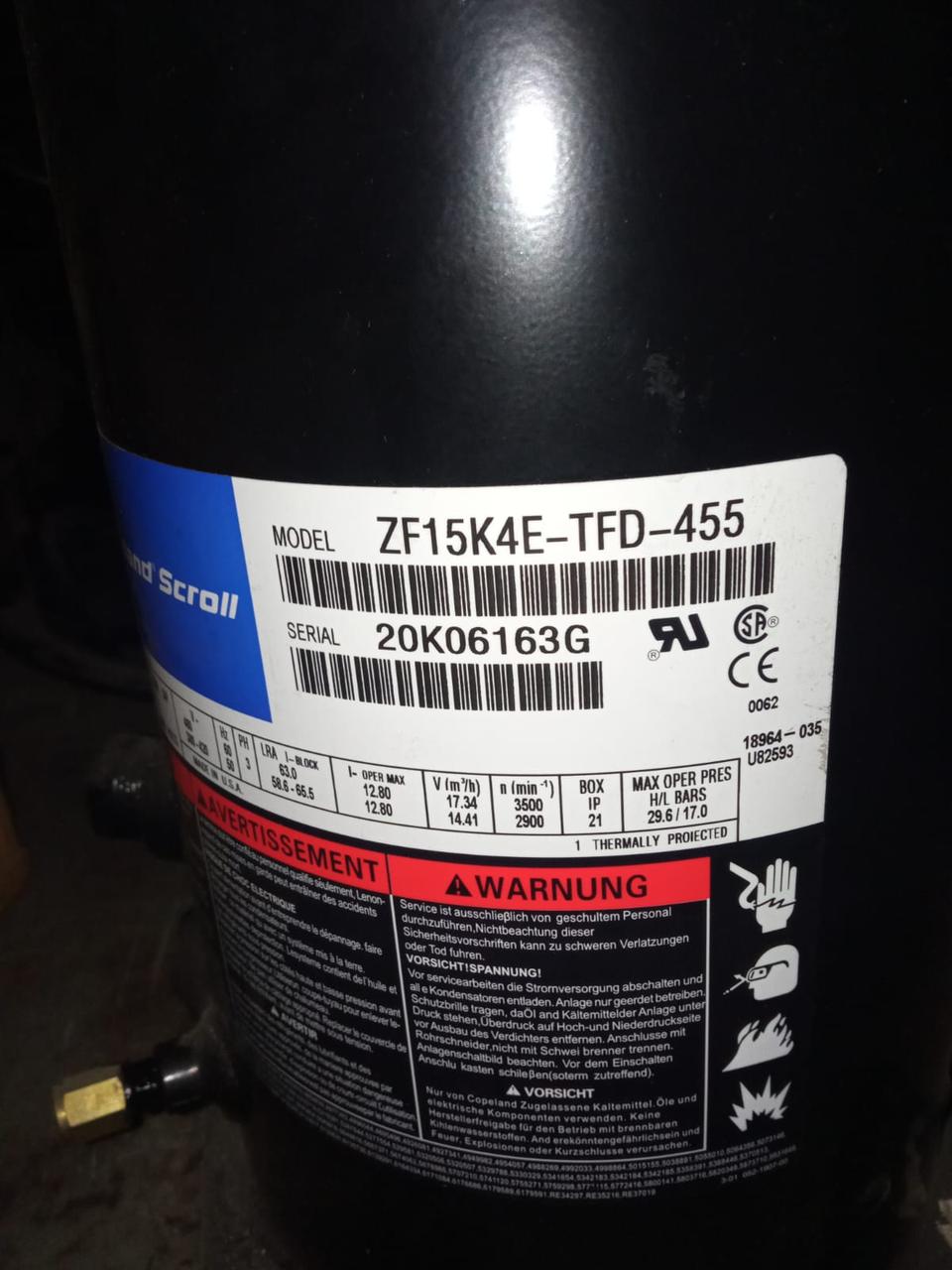 ZF15 K4E TFD 455