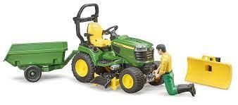 Брудер Трактор с прицепом и фигуркой John Deere