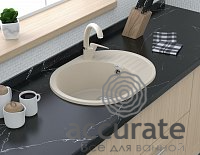 GRANFEST QUARZ мойка для кухни GF-Z58 - фото 1 - id-p82670712