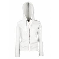 Толстовка женская "Lady-Fit Hooded Sweat Jacket", Белый, XS, 629240.30 XS