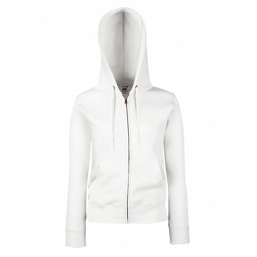 Толстовка женская "Lady-Fit Hooded Sweat Jacket", Белый, XS, 629240.30 XS - фото 1 - id-p113160729