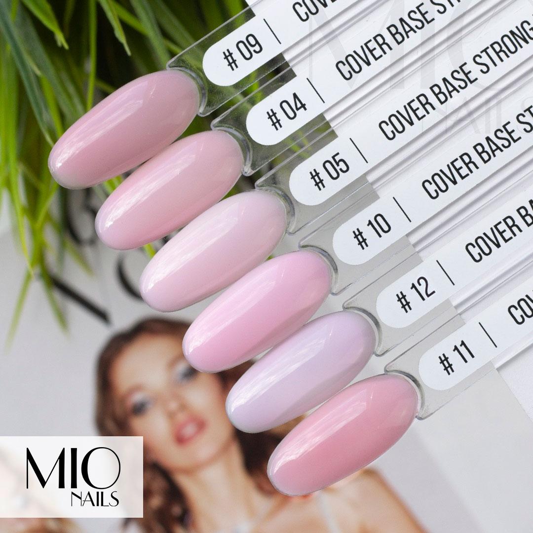 MIO Nails База Cover Base Strong LUXE 09 15мл - фото 2 - id-p106074596
