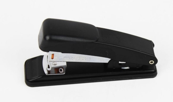 Степлер металлический "8207" до 20 листов, черный, фото 1