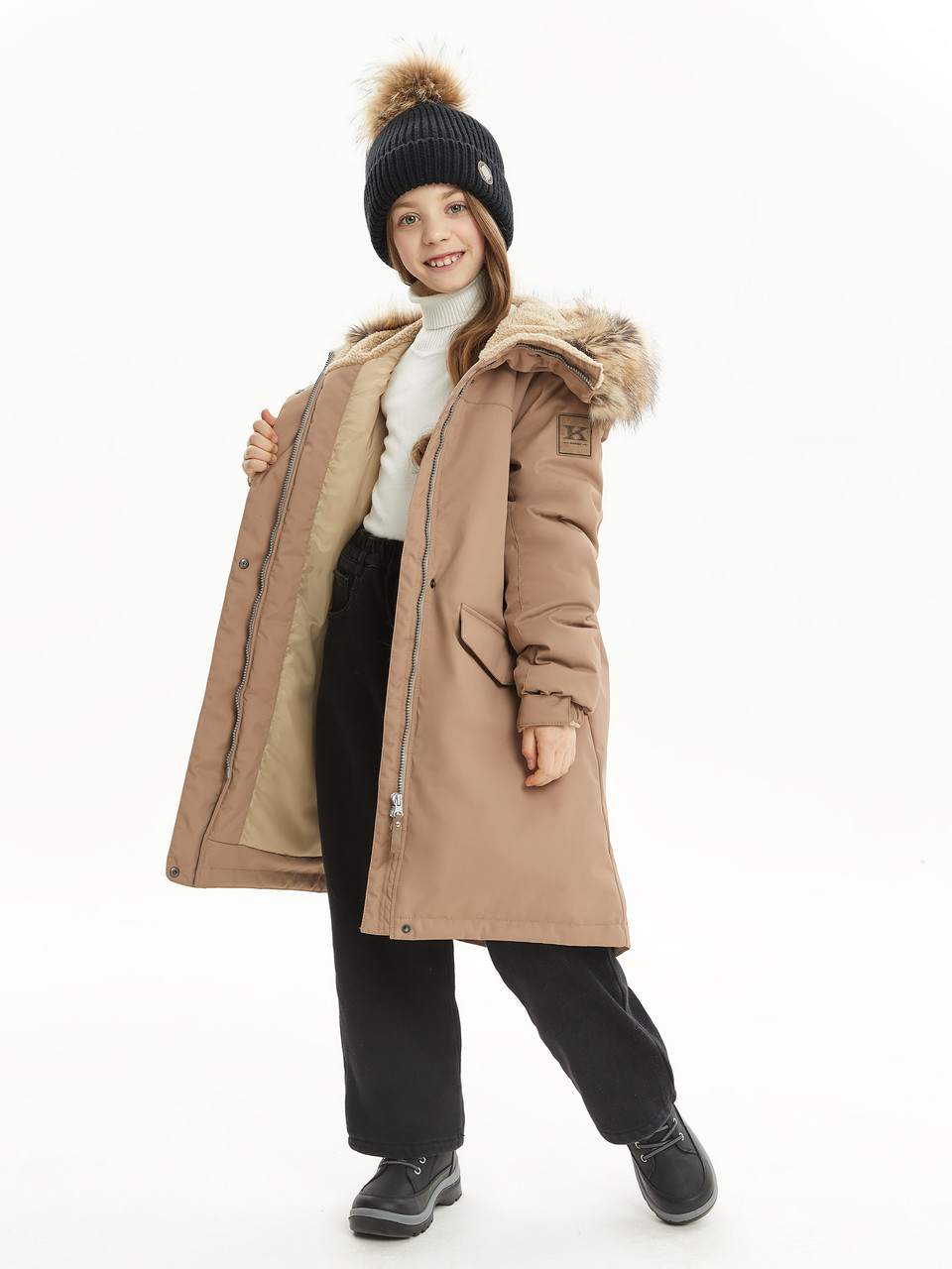 Зимняя парка для девочки Jacket/Parka BETH. детская верхняя одежда в ...