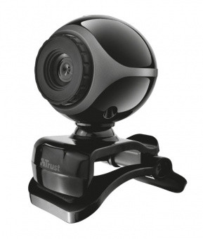 Веб-камера Trust Exis Webcam Black-Silver - фото 1 - id-p113161764