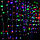 Гирлянда светодиодная дождик разноцветный длина 3 м высота 3 м Y-32, фото 5