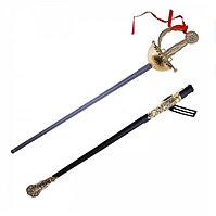 Шпага мушкетера пластиковая 70 см