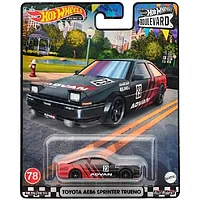 Hot Wheels Металлическая модель Toyota AE86 Sprinter Trueno HKF28, Хот Вилс Boulevard